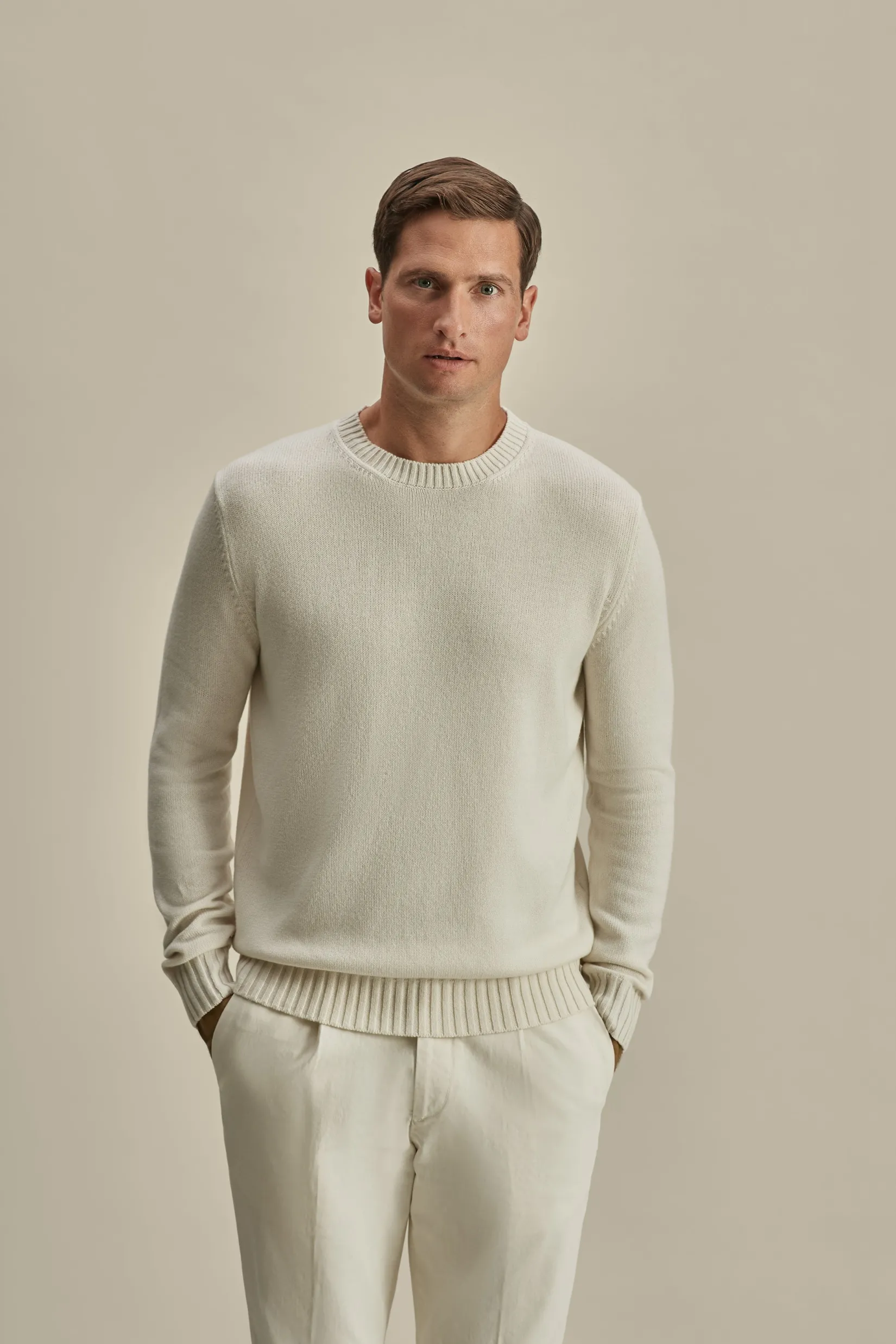 Clearance Cashmere Crew Neck Sweater Knitwear