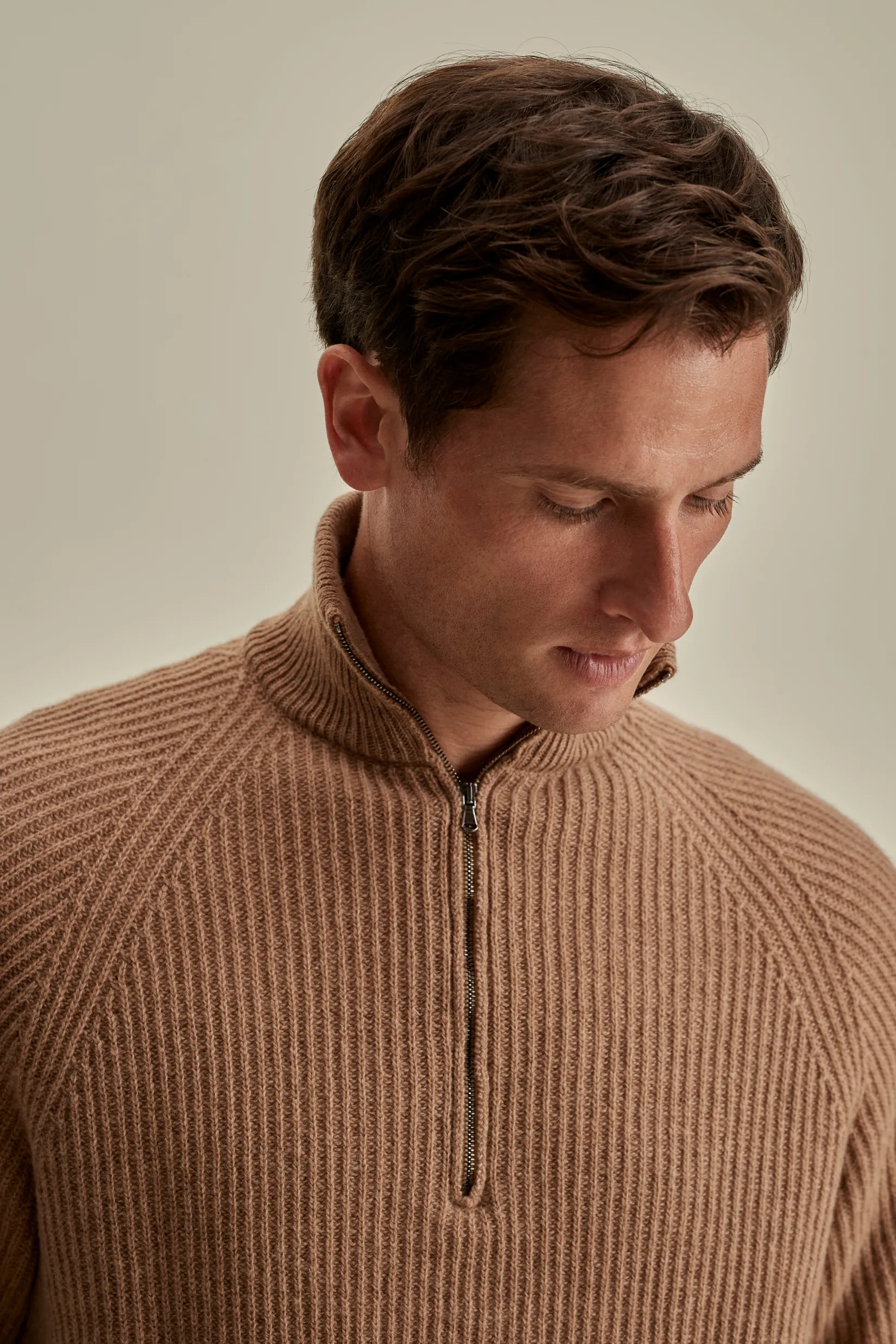 Sale Cashmere Half-Zip Sweater Knitwear
