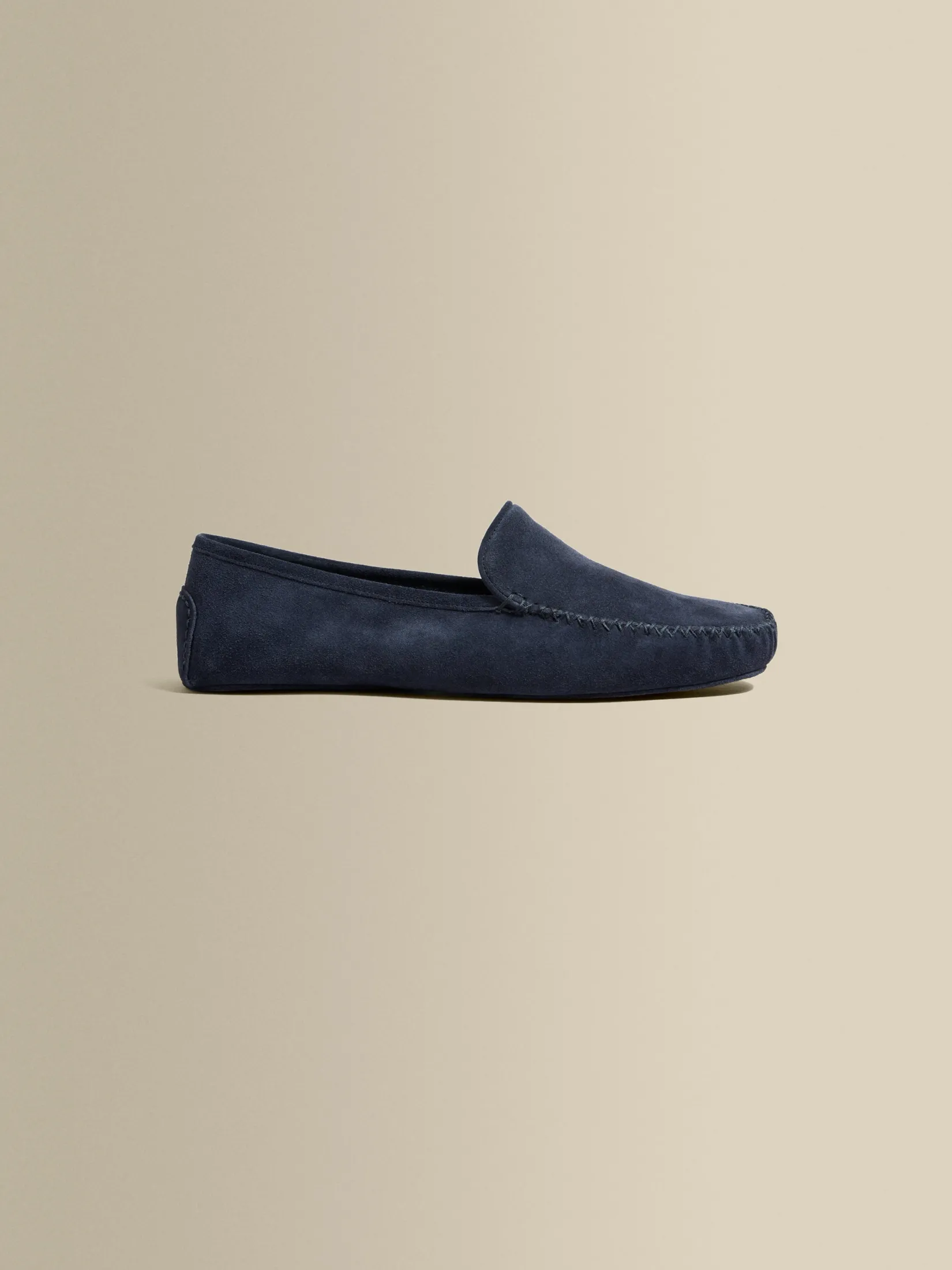 Cashmere Lined Suede Slippers Shoes|Accessories