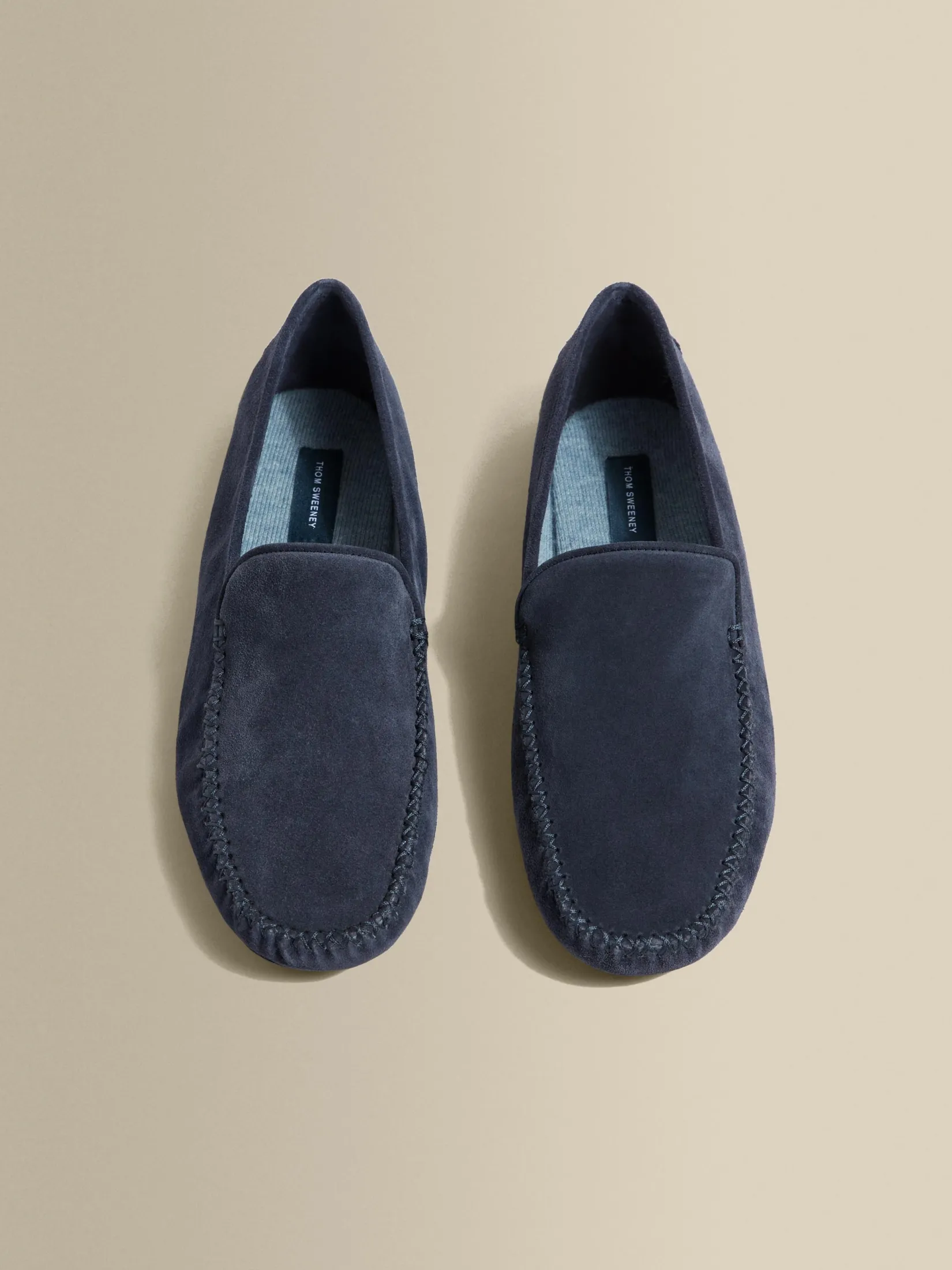 Cashmere Lined Suede Slippers Shoes|Accessories