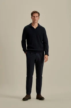 Discount Cashmere Long Sleeve Skipper Polo Shirt T-Shirts & Polos|Knitwear