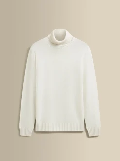 Clearance Cashmere Roll Neck Sweater Knitwear
