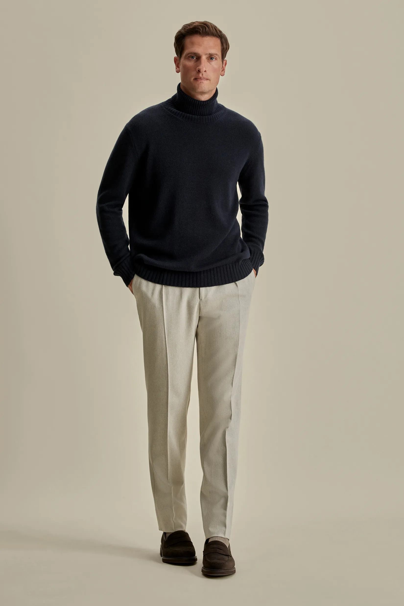 Cashmere Roll Neck Sweater Knitwear