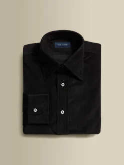 Corduroy Point Collar Shirt Shirts