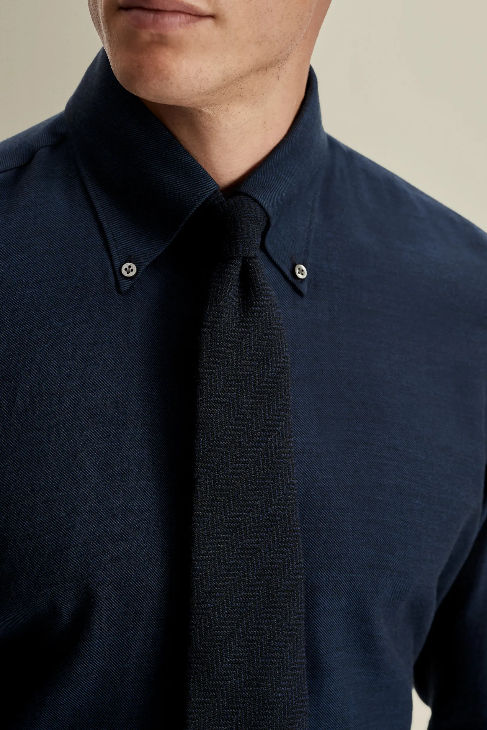 Cotton Cashmere Casual Button Down Oxford Shirt Shirts