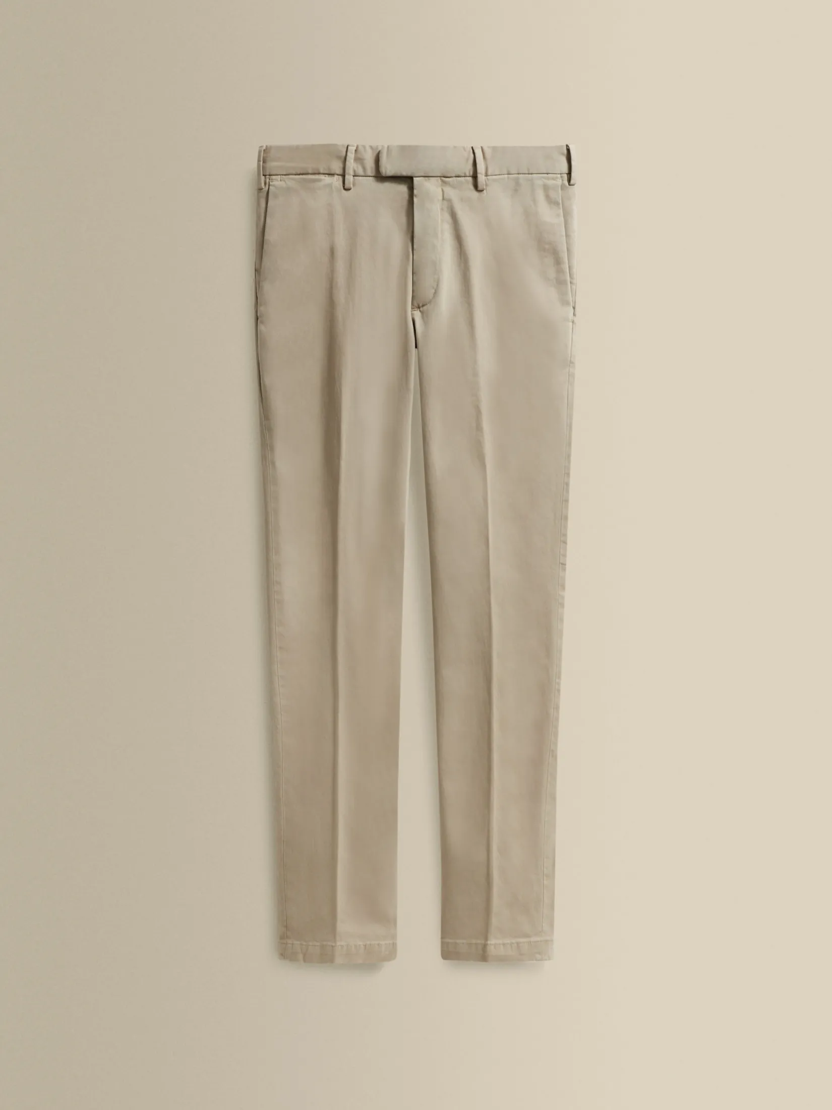 Cotton Easy Fit Flat Front Chinos Trousers & Shorts