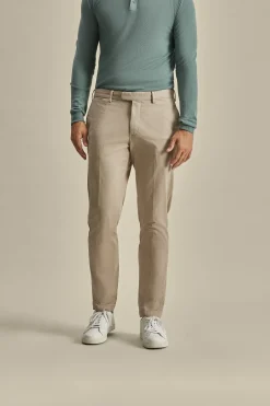 Cotton Easy Fit Flat Front Chinos Trousers & Shorts
