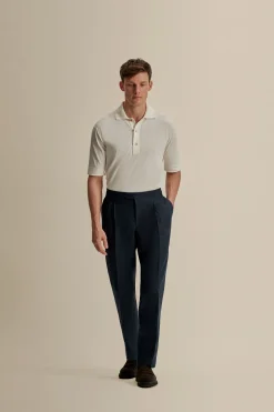 Hot Crepe Cotton Polo Shirt T-Shirts & Polos|Knitwear