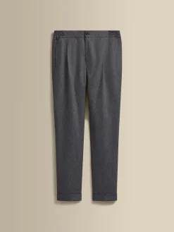 Discount Flannel Easy Fit Tailored Trousers Trousers & Shorts