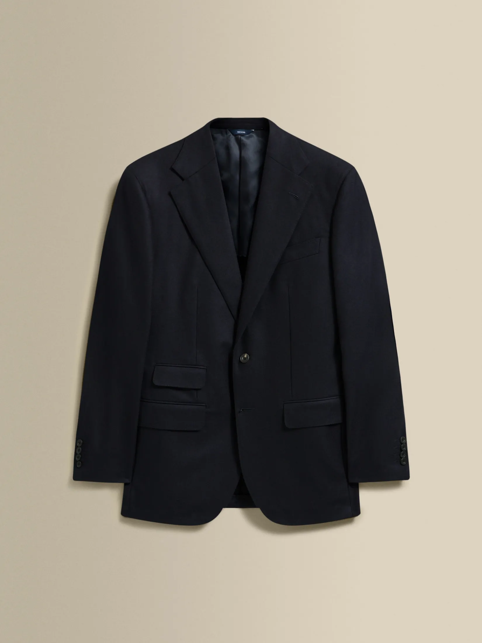 Hot Flannel Single Breasted Wool Suit Tailoring