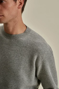 Japanese Wool Crew Neck Sweater Knitwear