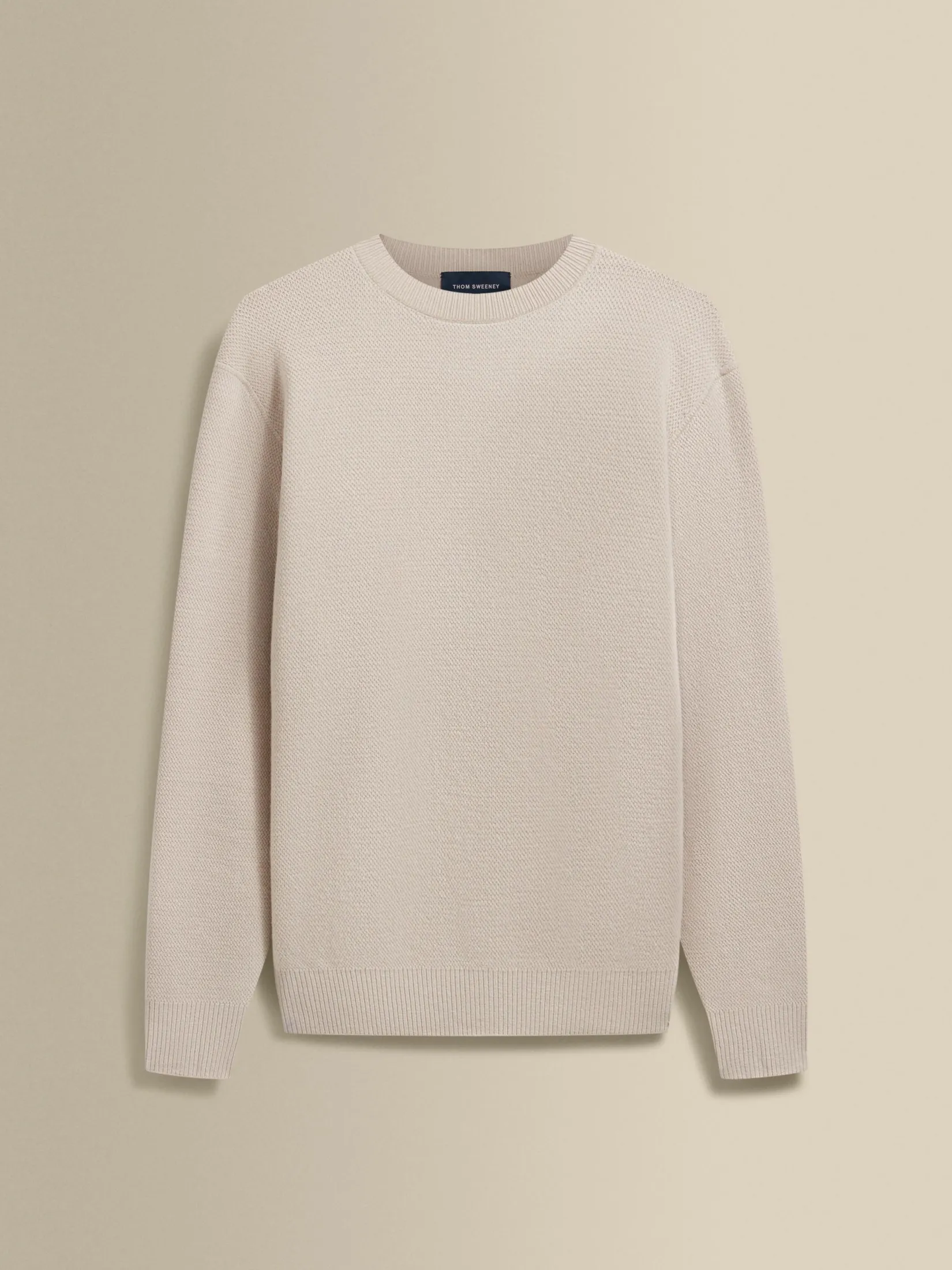 Outlet Japanese Wool Crew Neck Sweater Knitwear