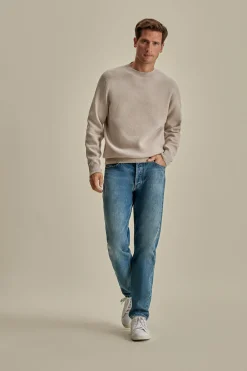Outlet Japanese Wool Crew Neck Sweater Knitwear