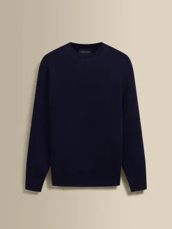 Sale Japanese Wool Crew Neck Sweater Knitwear