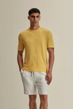Online Linen Jersey Pleated Shorts Trousers & Shorts