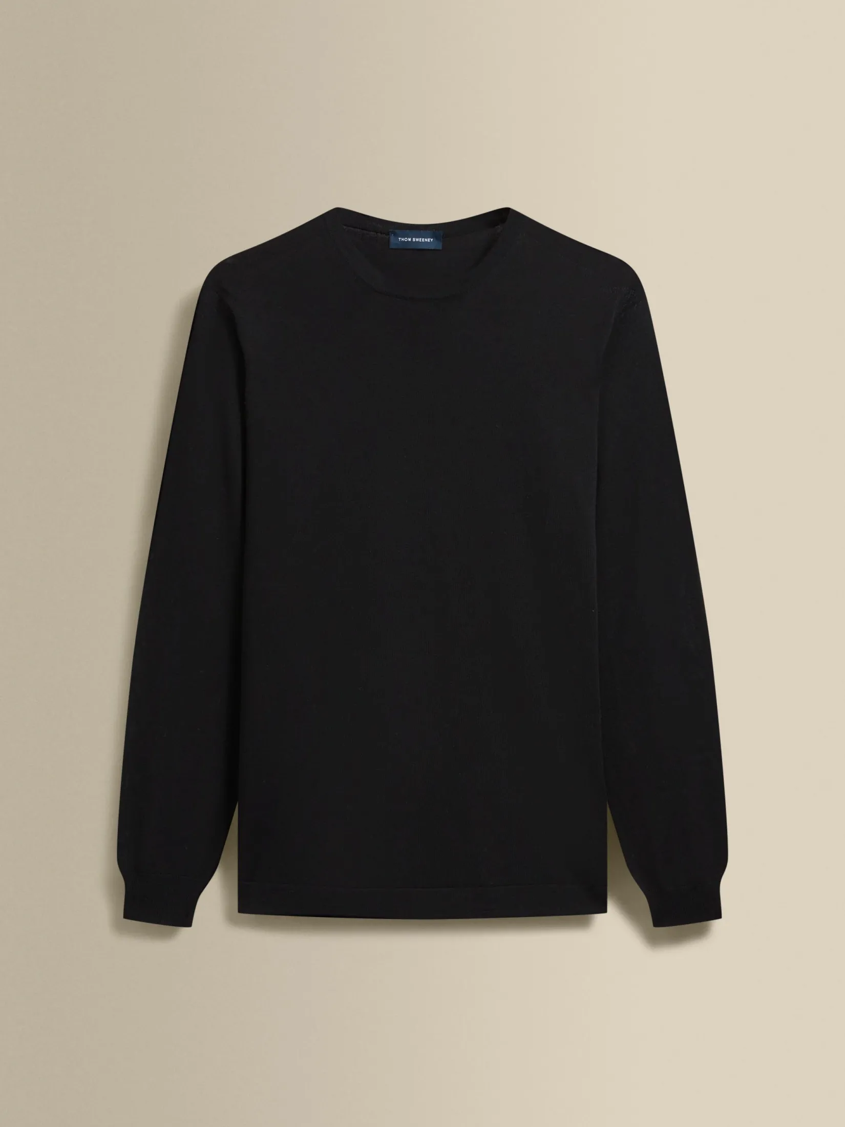 Clearance Merino Wool Extrafine Crew Neck Sweater Knitwear