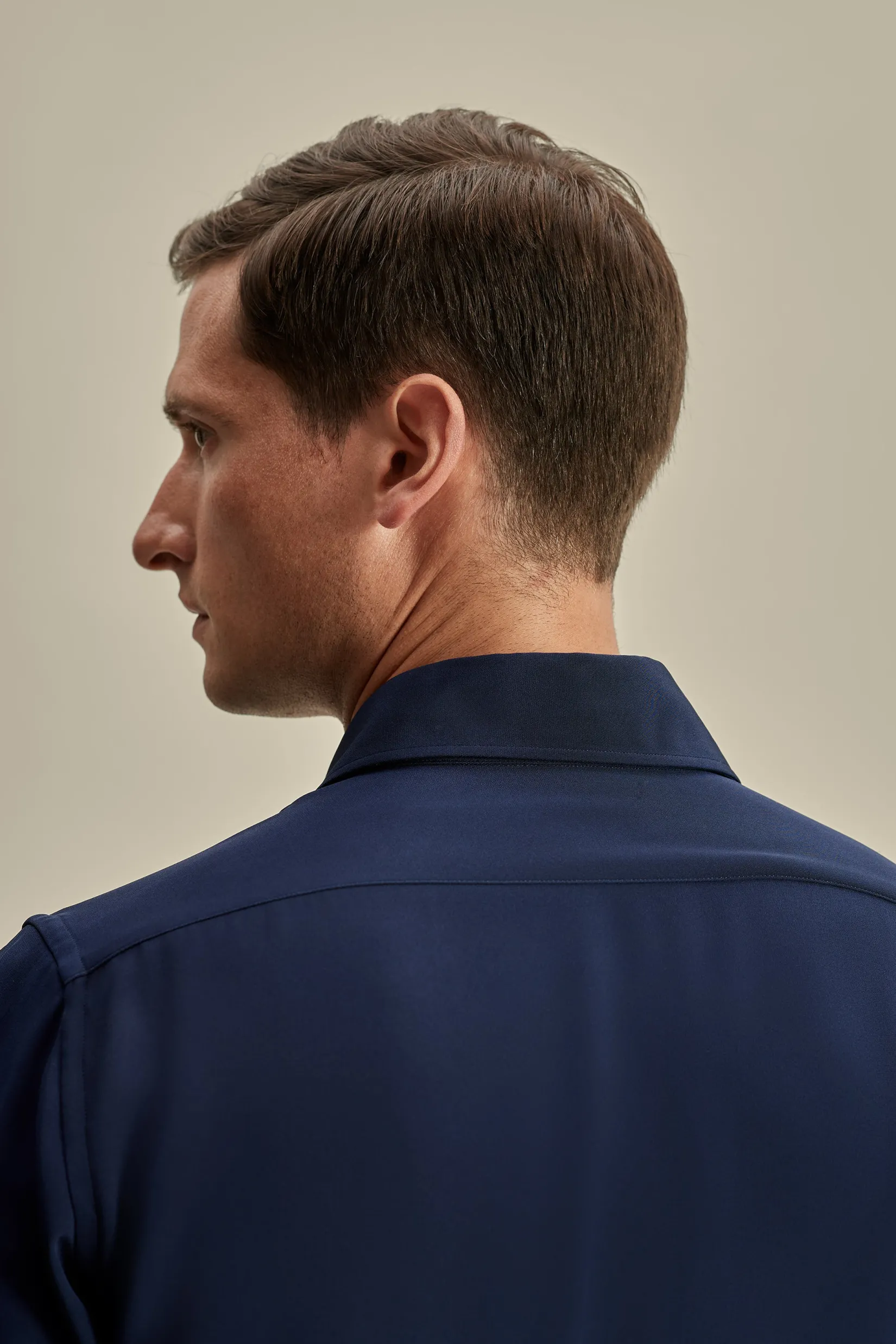 Clearance Silk Lecce Collar Fly Front Shirt Shirts
