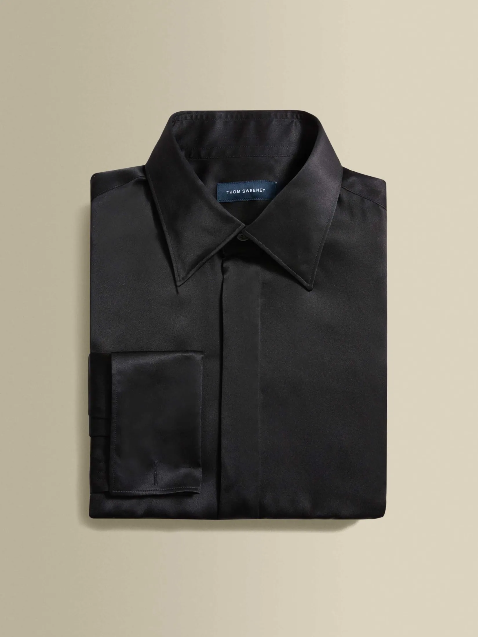 Online Silk Lecce Collar Fly Front Shirt Shirts