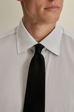 Clearance Solid Poplin Point Collar Shirt Shirts