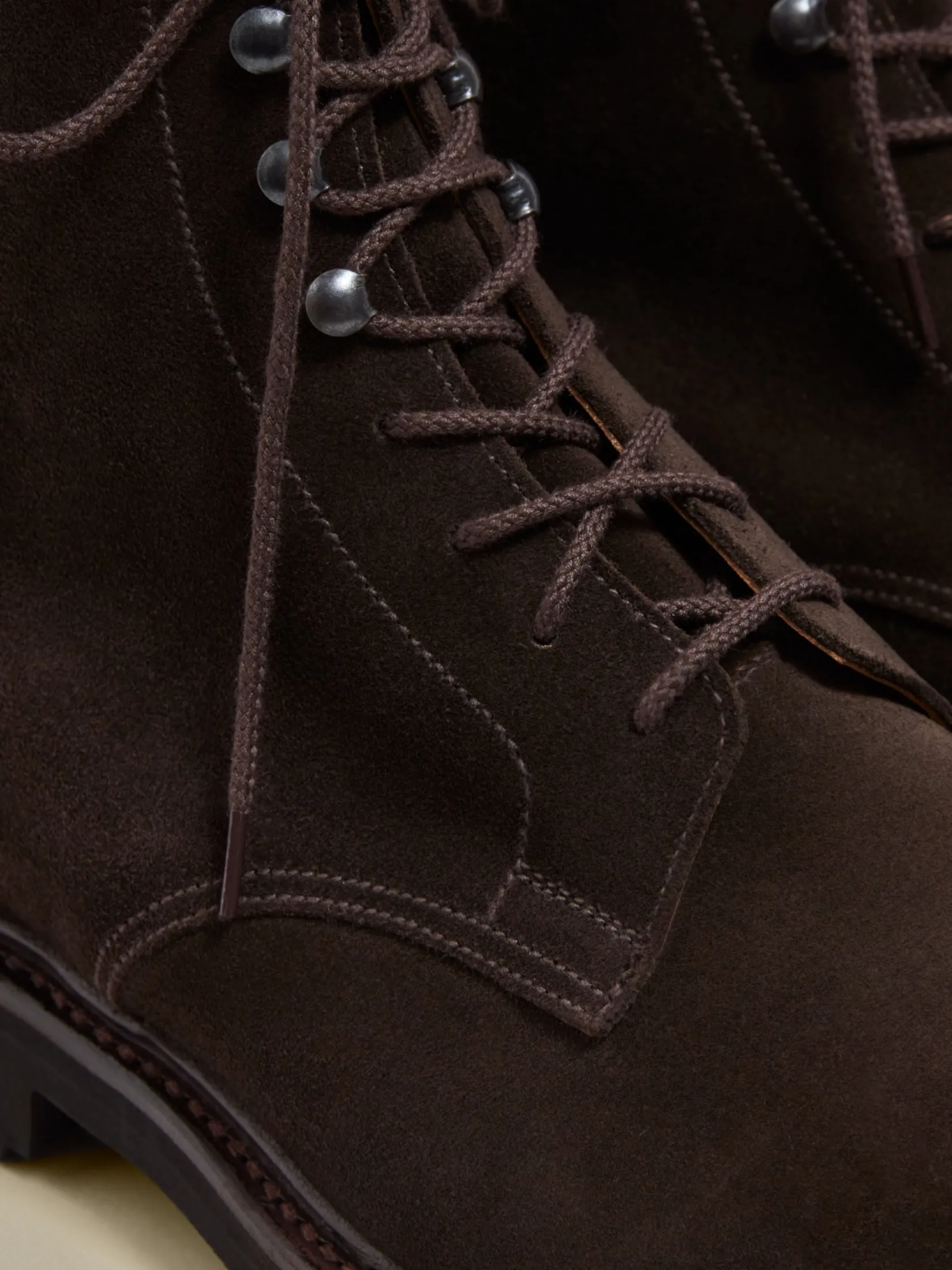 Online Split Suede Derby Boots Shoes