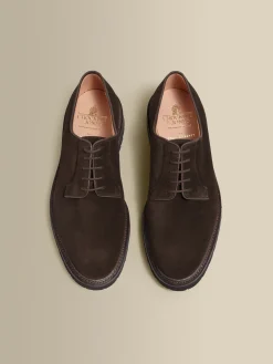 Split Suede Derby Shoes Shoes