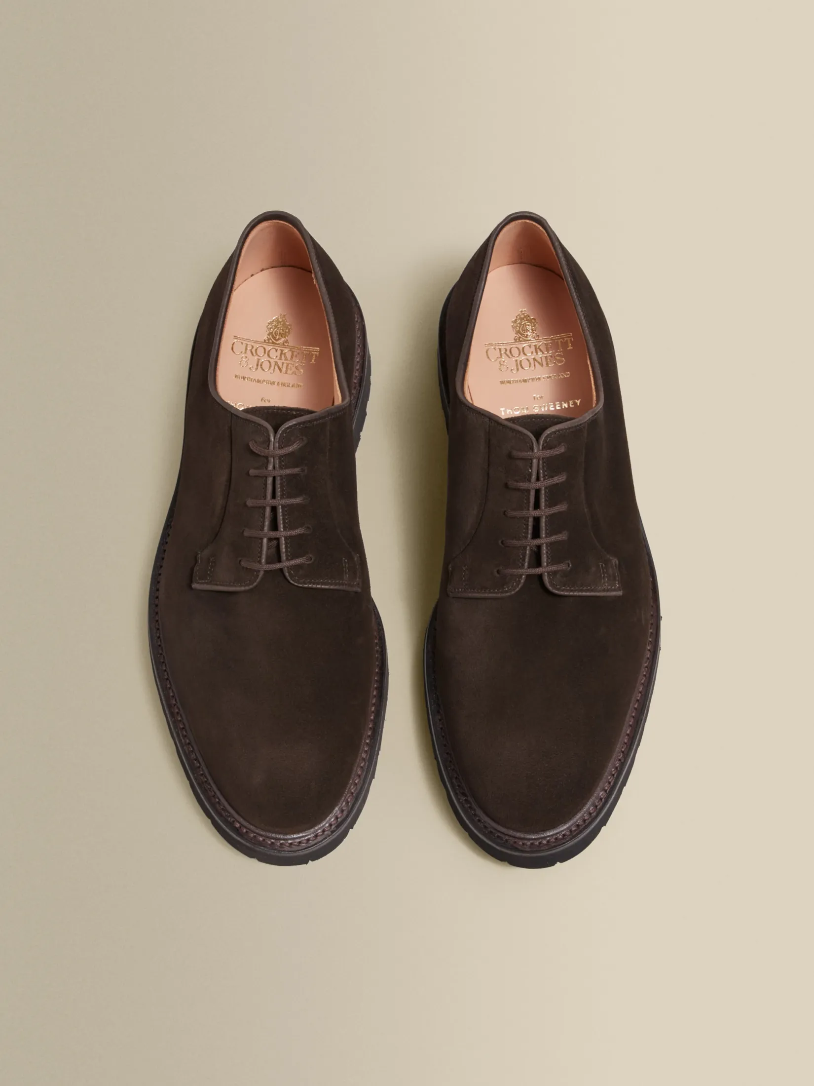 Split Suede Derby Shoes Shoes