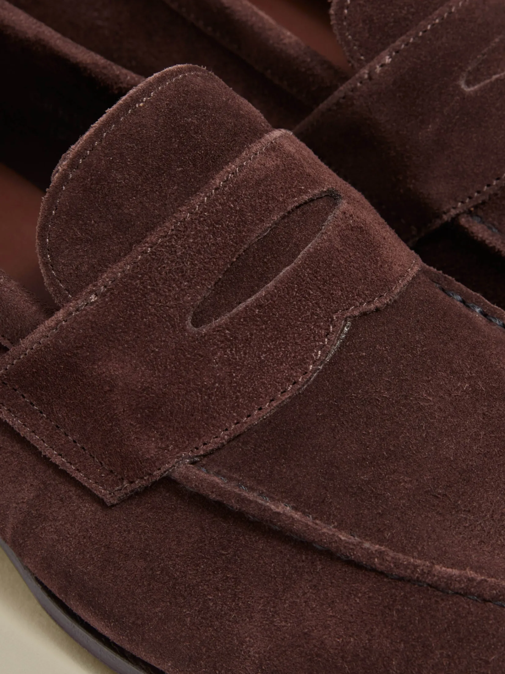 Discount Suede Split Toe Loafer Shoes Shoes