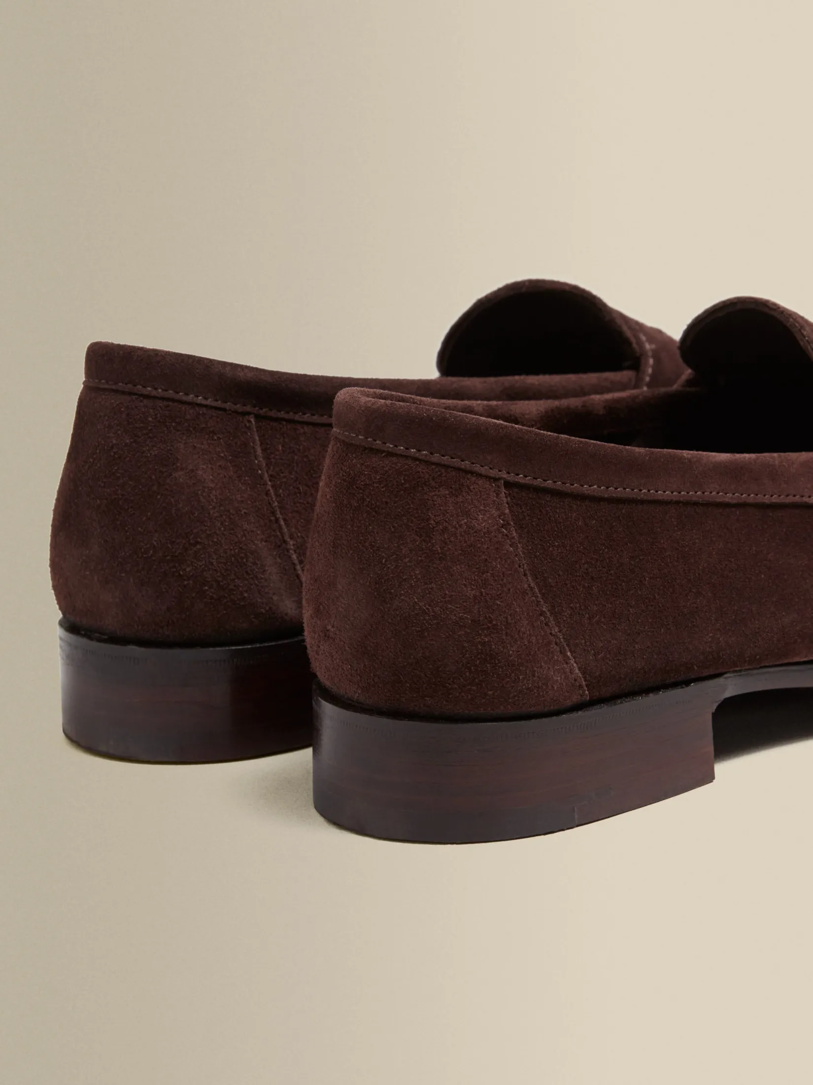 Discount Suede Split Toe Loafer Shoes Shoes