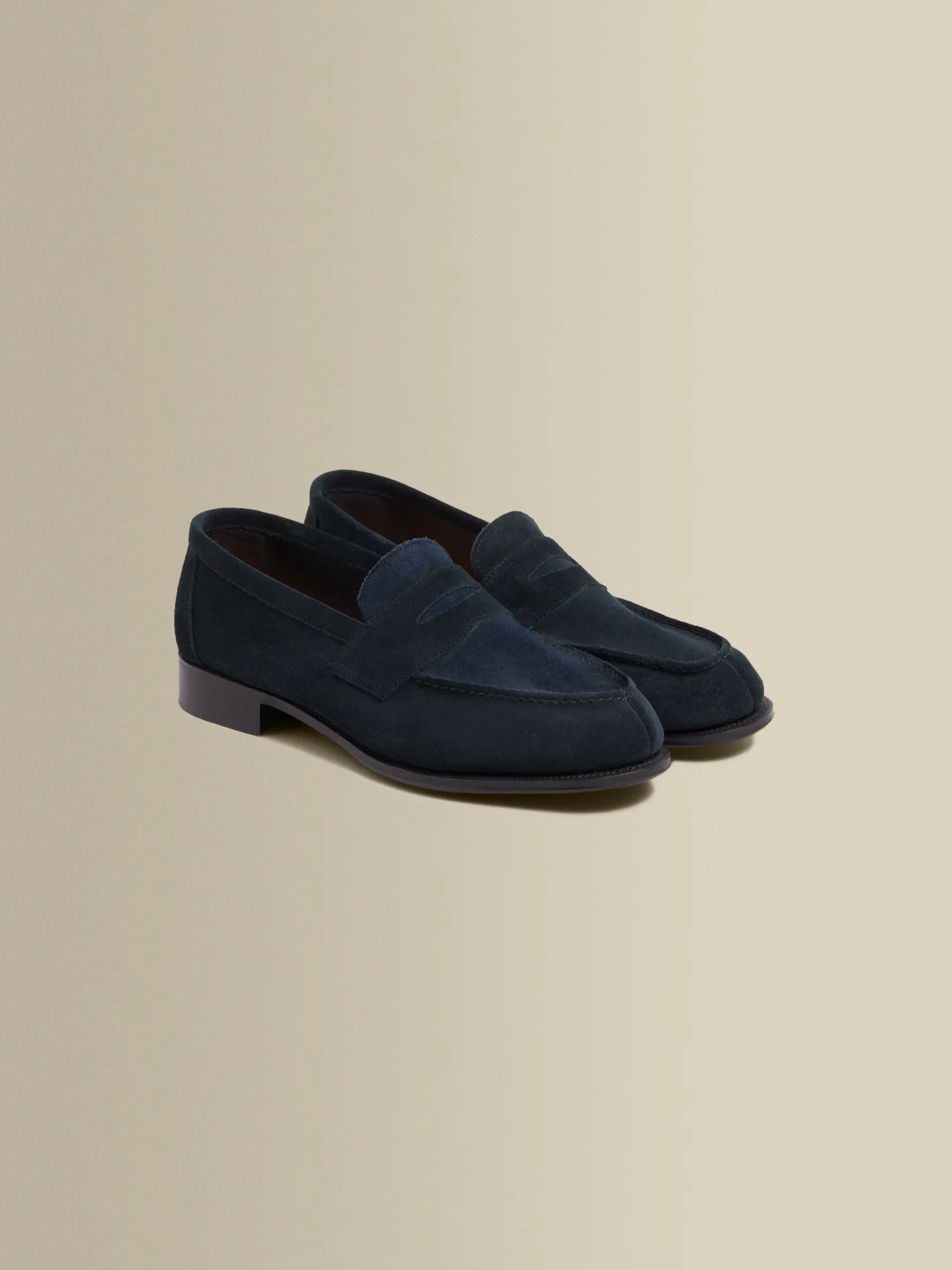 Clearance Suede Split Toe Loafer Shoes Shoes