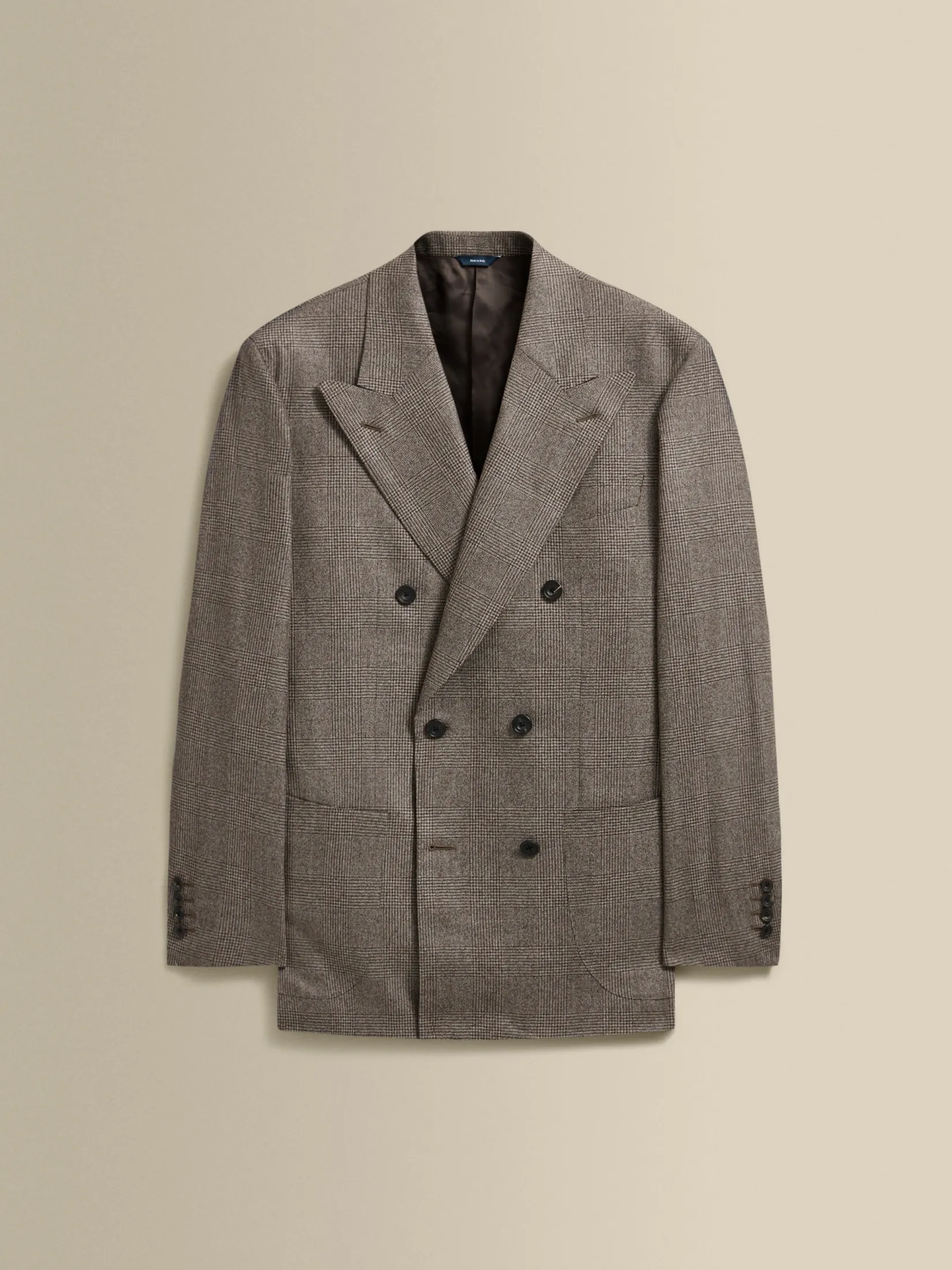 Best Wool Double Breasted Wide Peak Lapel Suit Tailoring