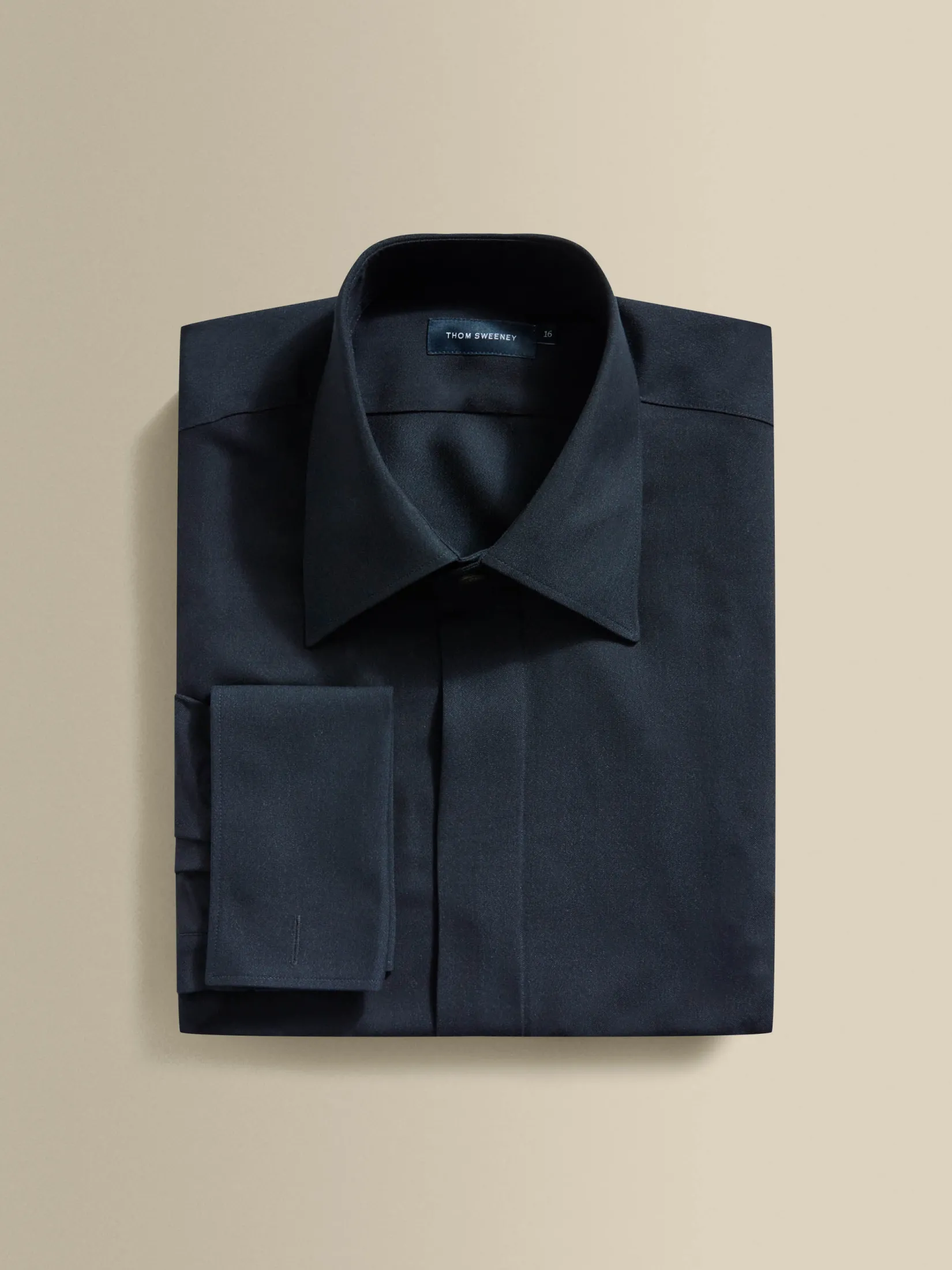 New Wool Silk Fly Front Dress Shirt Shirts
