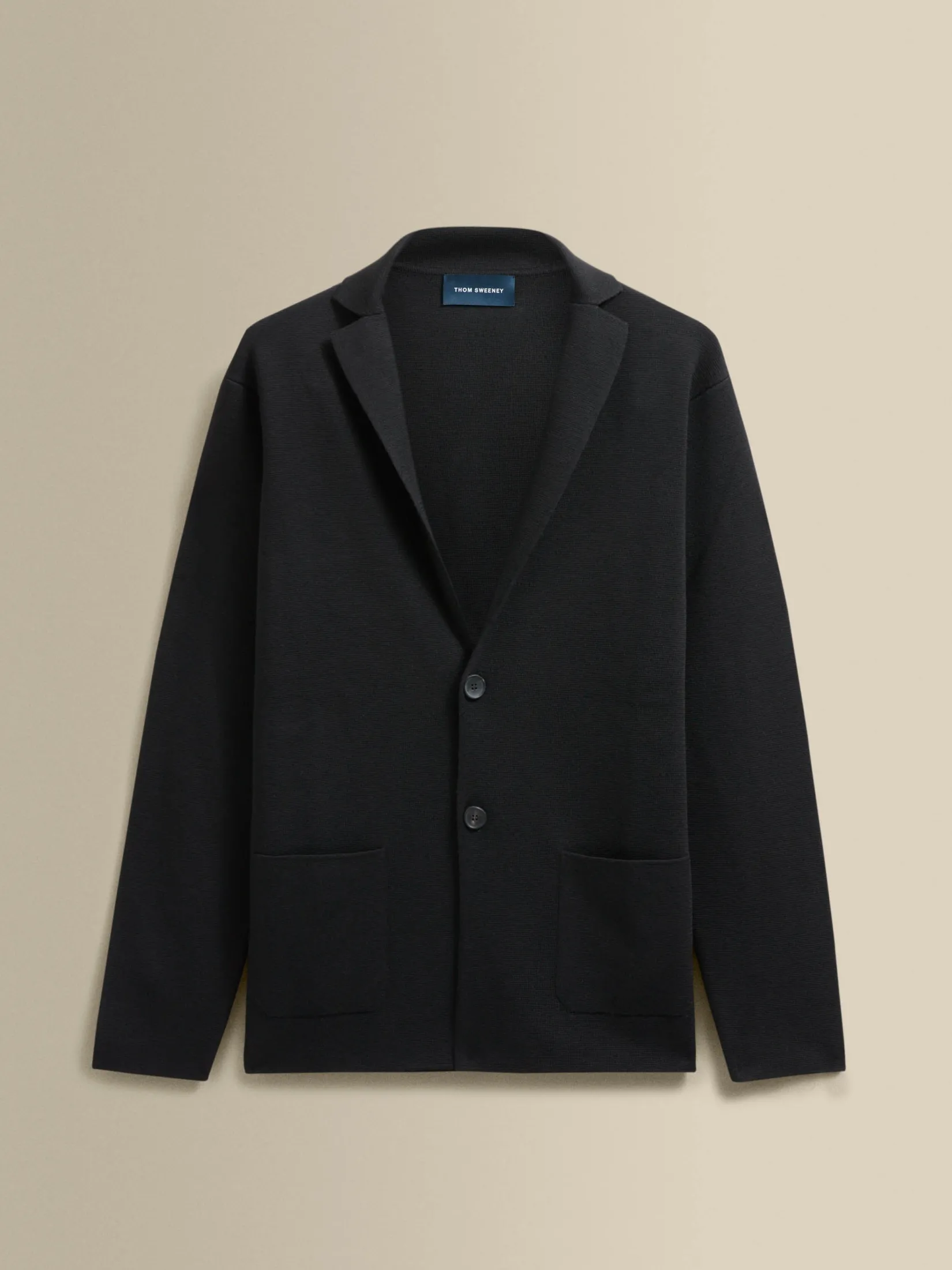 Best Wool Single Breasted Knitted Blazer Knitwear