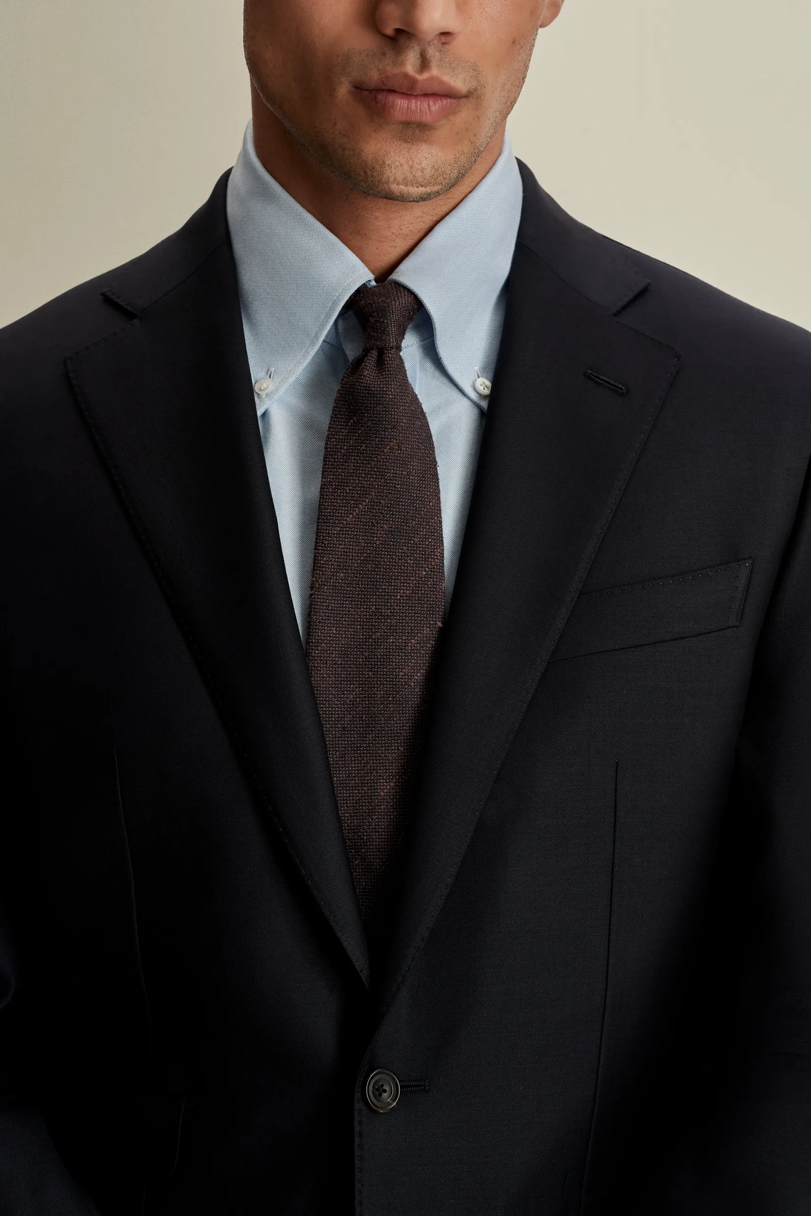 New Wool Single Breasted Weighhouse Suit Tailoring