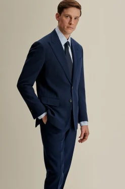 Best Wool Single Breasted Wide Peak Lapel Suit Tailoring