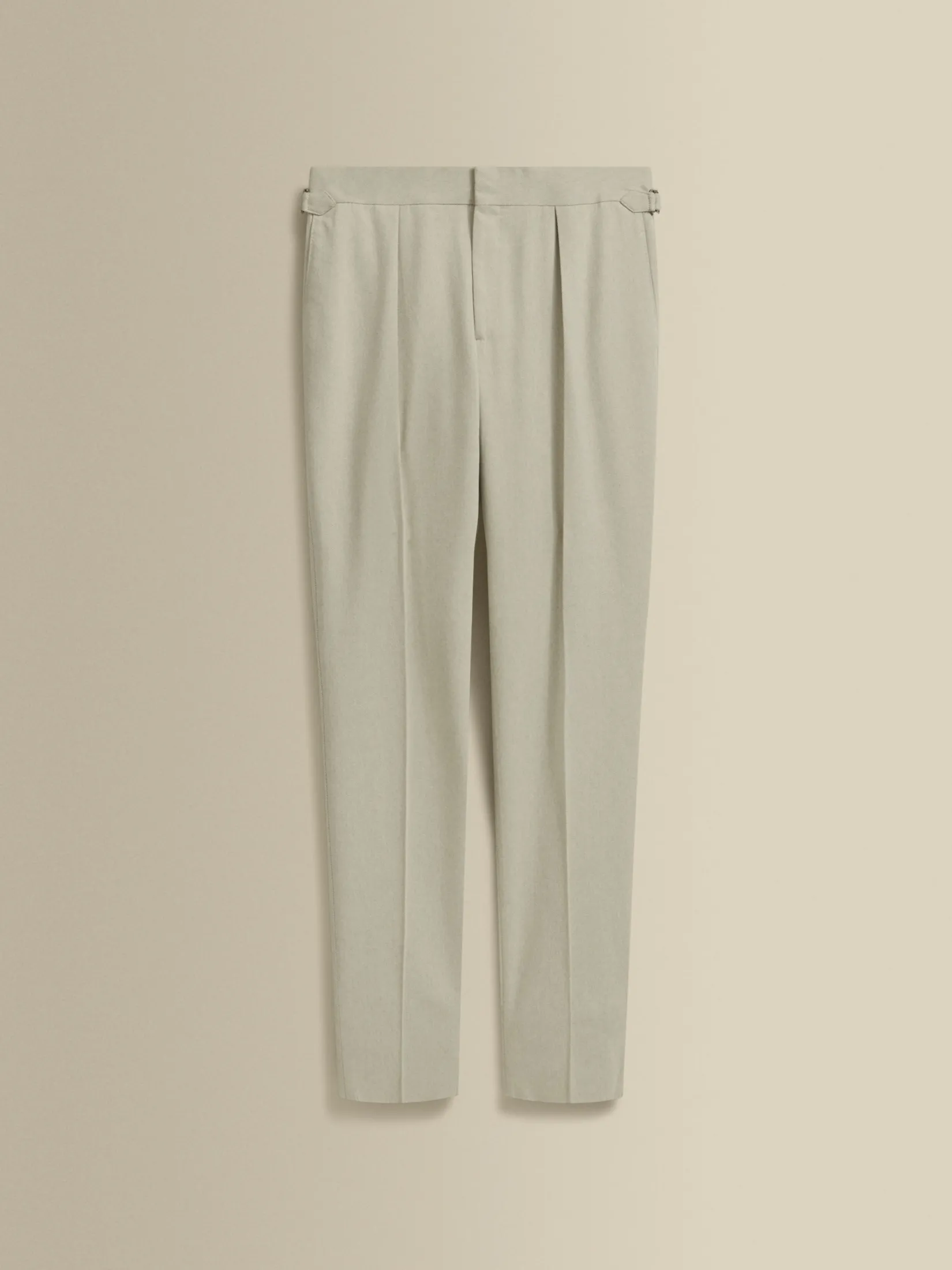 Best Wool Single Pleat Wide Leg Tailored Trousers Trousers & Shorts|Tailoring