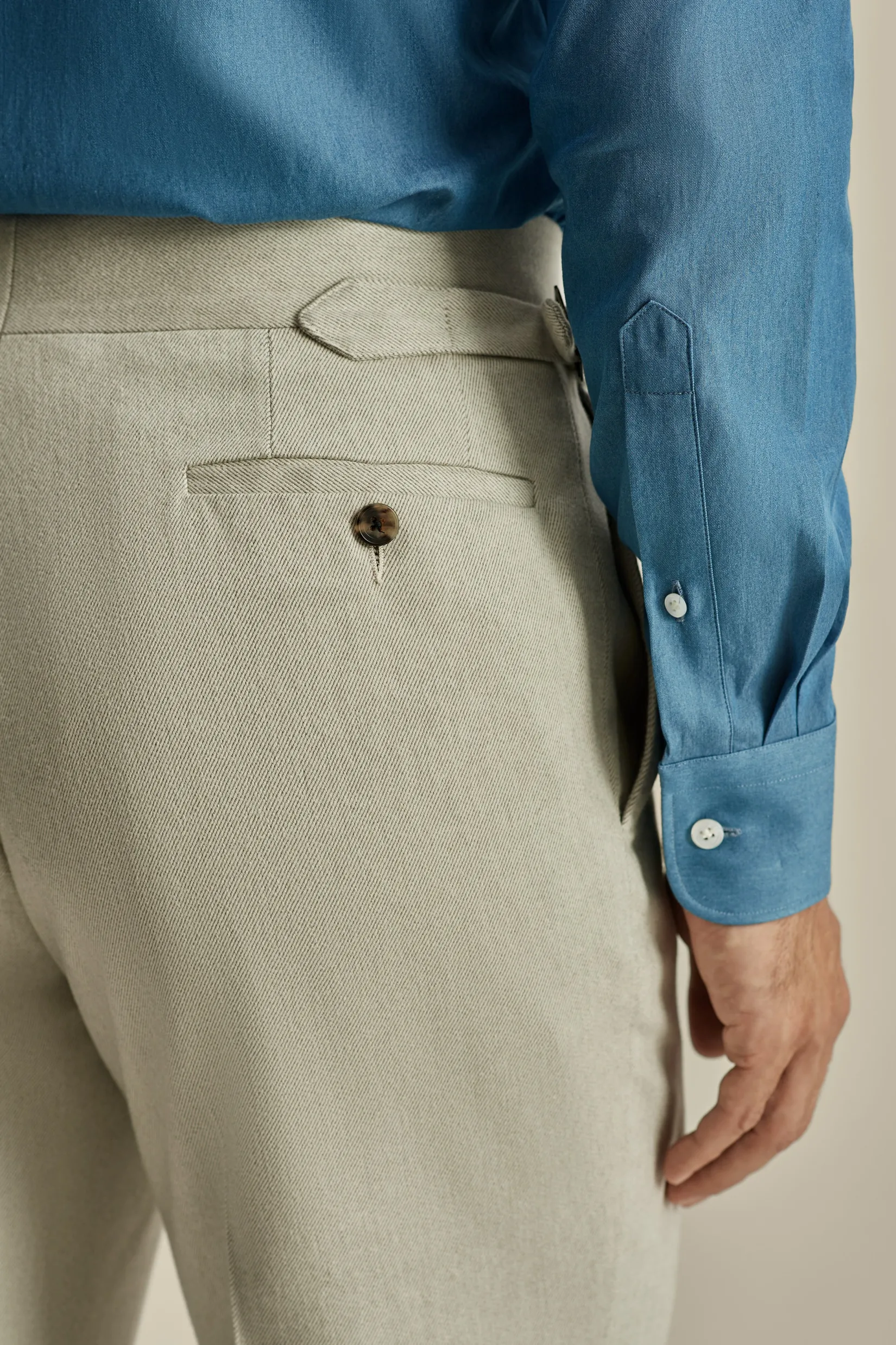 Best Wool Single Pleat Wide Leg Tailored Trousers Trousers & Shorts|Tailoring